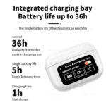 A9 Pro ANC Wireless Bluetooth Earbuds with LCD Display & Mic – Premium Sound in Pakistan - Image 2