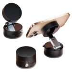 360 Rotating Mobile Holder Strong Magnetic Grip & Suction Base - Image 2