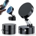 360 Rotating Mobile Holder Strong Magnetic Grip & Suction Base - Image 3