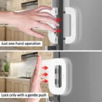 Child Safety Fridge Lock – Toddler-Proof Refrigerator and Freezer Door Loc - Image 4