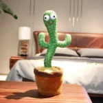 Rechargeable Cute Dancing Cactus Toy for Kids – Talking, Dancing, Shaking & Light-Up Fun - Image 5