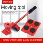 5Pcs Heavy Duty Furniture Lifter & Mover Roller Tool – Easy Moving Solution in Pakistan - Image 2