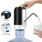 Automatic Water Dispenser – Rechargeable with USB Charging Port for 3–5 Gallon Bottles