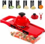 10-in-1 Multi Kitchen Vegetable Cutter & Mandoline Slicer Box Pack - Image 4