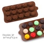 Silicone Chocolate Mold Kit – Heart & Rectangle Shape Non-Stick Baking Tray - Image 5