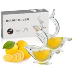 Transparent Acrylic Lemon Juicer – Manual Citrus Squeezer Tool