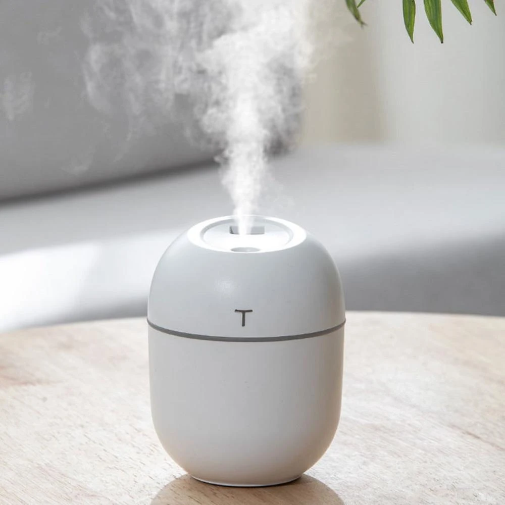 2023_07_200ML-Ultrasonic-Mini-Air-Humidifier-Aroma-Essential-Oil-Diffuser-for-Home-Car-USB-Fogger-Mist-Maker.jpg_Q90.jpg_ Mini USB Air Humidifier 250ml – Portable Cool Mist Diffuser with LED Night Light - Image 1