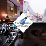 Bulb Shape USB Humidifier with 7 Color LED Night Light | Portable Air Moisturizer & Aroma Diffuser - Image 5