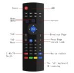 Air Fly Mouse Smart TV Remote | Wireless Air Mouse with Keyboard & Gyroscope Control - Image 6