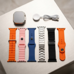 Ultra 2 Smart Watch Big 2.01" Infinite Display | 7 Straps Set with Wireless Charging - Image 3