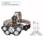5 LED Rechargeable Headlamp – Powerful Outdoor Camping Head Light - Image 4