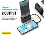 Aspor A351 Mini 5000mAh Power Bank with Built-in Lightning & Type-C Connectors - Image 3