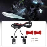 Angel Wings Dynamic Projection Car Mirror Light (2PCS) – Universal Welcome Shadow Lamp - Image 2
