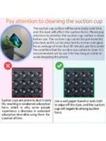 Silicone Suction Phone Mount Pad – Universal Anti-Slip Mobile Holder - Image 4