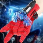 Spider-Man Web Shooter Glove Toy Set with Launcher & Suction Bullets