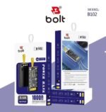 Bolt B102 Power Bank 10000mAh Fast Charging Backup