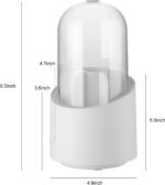 360° Rotating Makeup Brush & Cosmetic Organizer Storage Box - Image 3