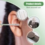 Professional Stainless Steel Ear Cleaning Kit with PU Leather Case - Image 4