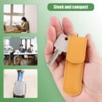 Professional Stainless Steel Ear Cleaning Kit with PU Leather Case - Image 3