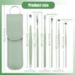 Professional Stainless Steel Ear Cleaning Kit with PU Leather Case - Image 6