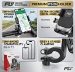 FLY Bike Phone Holder Secure Riding & Navigation - Image 6