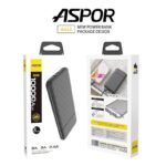 Aspor A323 10000mAh Fast Charging Power Bank with Dual USB Output