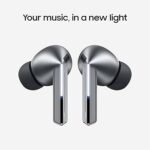 Samsung Galaxy Buds 3 Pro AI True Wireless Bluetooth Earbuds Noise Cancelling Silver - Image 2