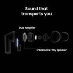 Samsung Galaxy Buds 3 Pro AI True Wireless Bluetooth Earbuds Noise Cancelling Silver - Image 6